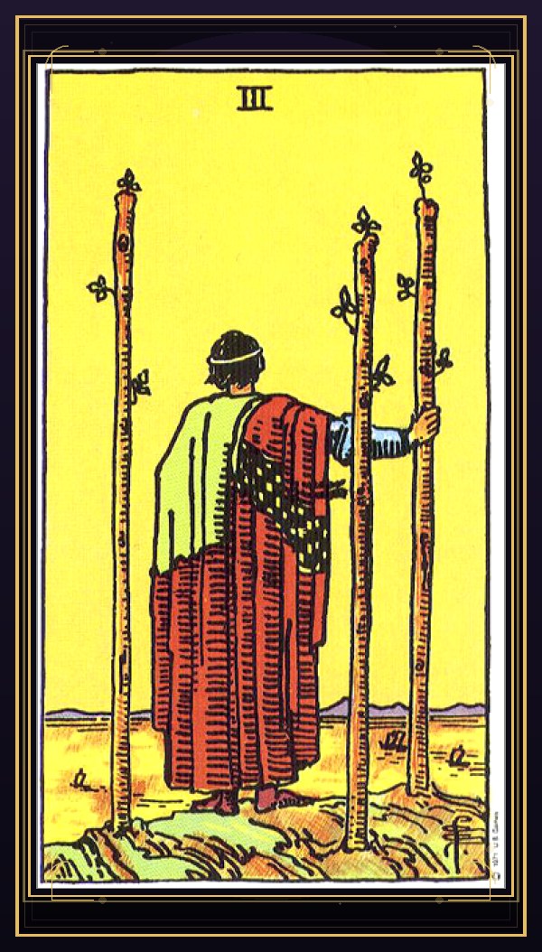 완드 3 (Three of Wands)