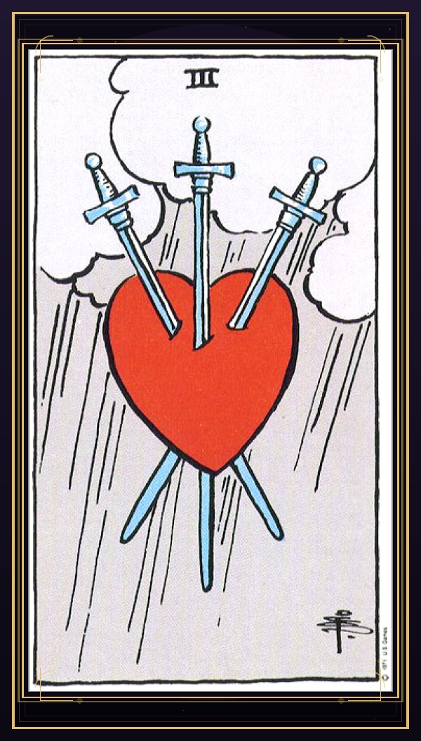 소드 3 (Three of Swords)